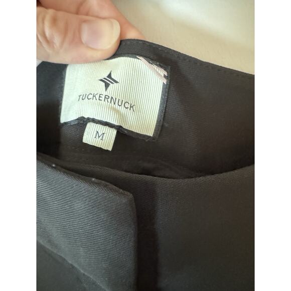 Tuckernuck Black High Waisted Flared Pants Sz M NEW - Picture 3 of 12